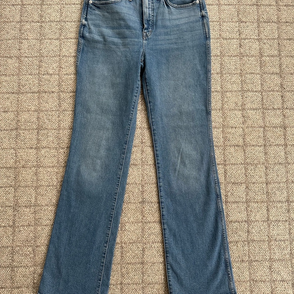 Madewell High Rise Bootcut Jeans 8 Tall